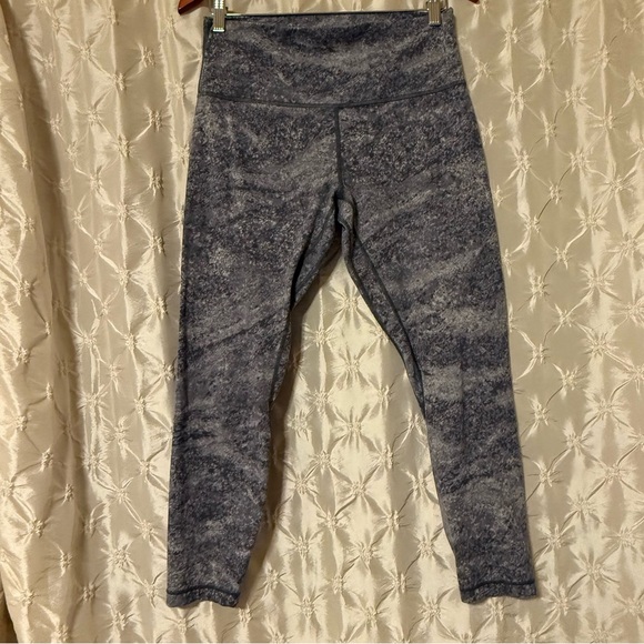 Lululemon Align Pant Area Ice Grey Leggings Abstract Tie Dye - Picture 4 of 15